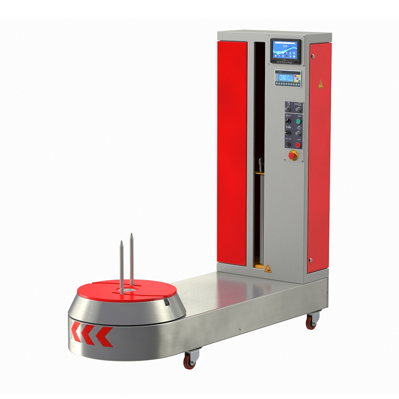 Airport Automatic Luggage Stretch Wrapping Machine