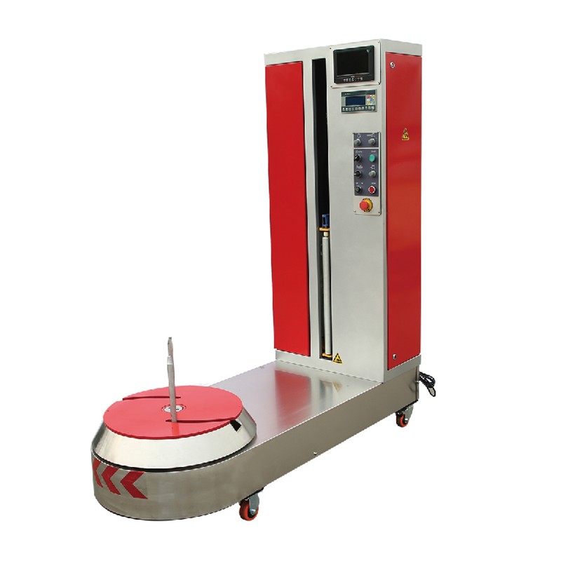 Airport Automatic Luggage Stretch Wrapping Machine