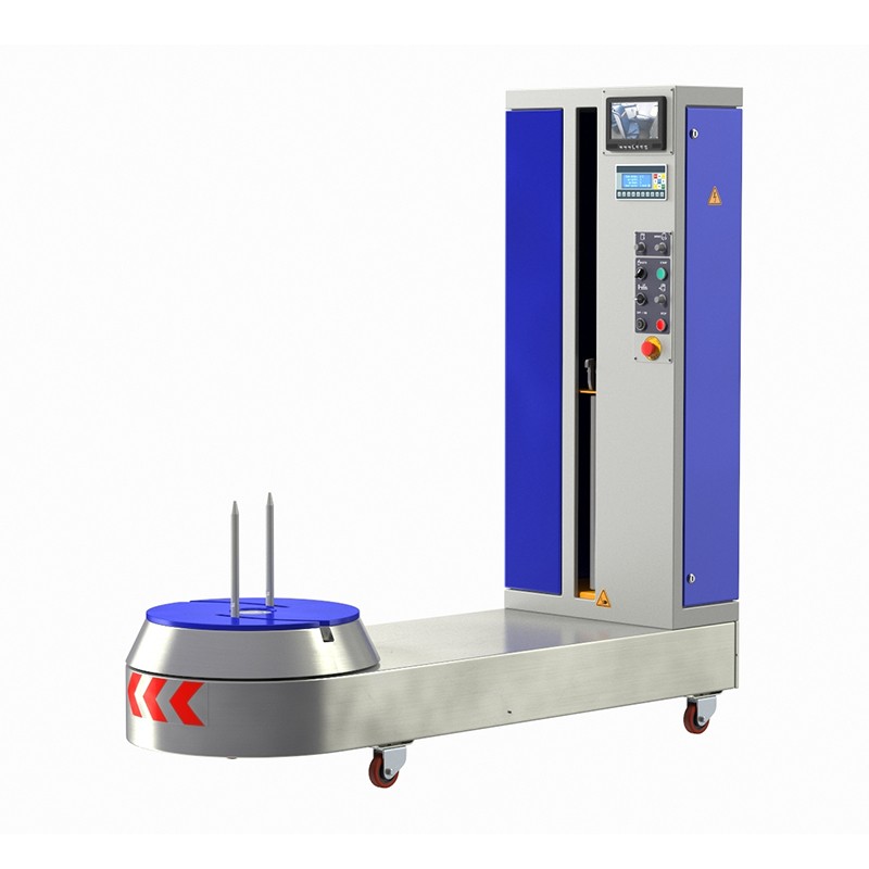 Airport Automatic Luggage Stretch Wrapping Machine