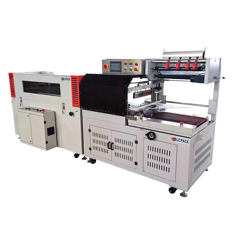 Auto Film Carton Edge Sealing Heat Shrink Wrapping Machine