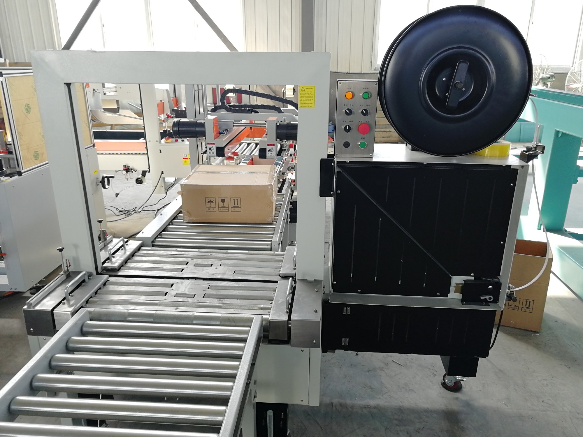 Automatic Online Low Table Arch Strapping Machine With Conveyor