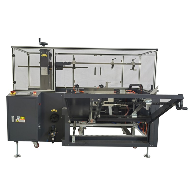 Automatic Paper Carton Case Box Erector Sealing Machine