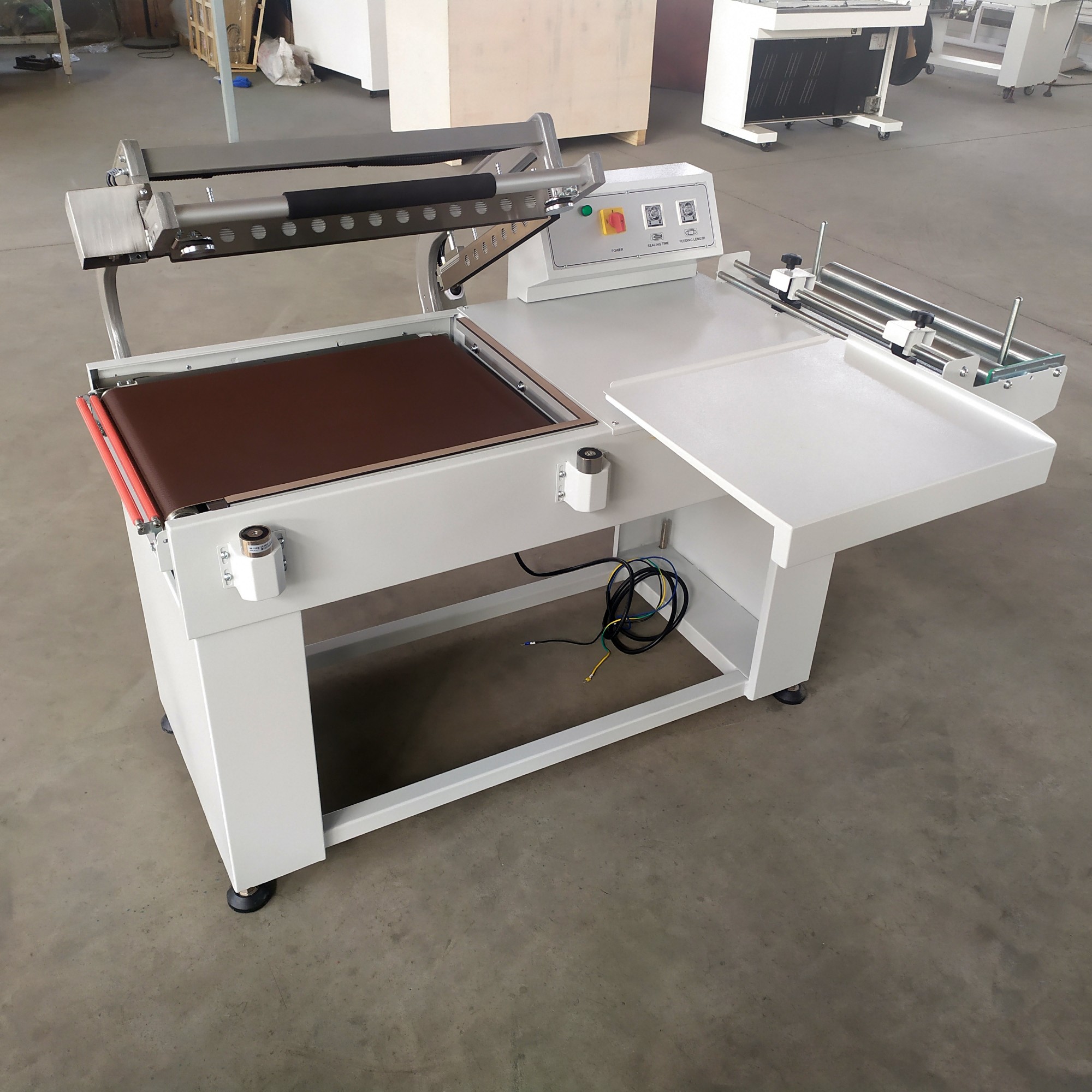 Automatic Side Sealer Shrink Wrapping Machine with Tunnel