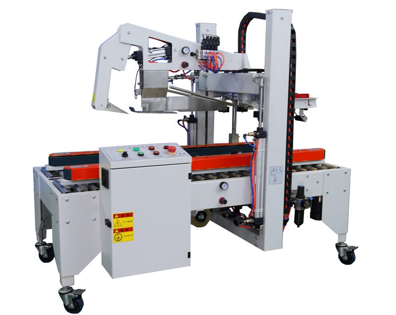 Carton Sealer Machine Automatic Fold Flap Carton Case Sealing Packing Machine