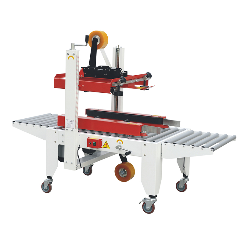 Side Belts Semi Automatic Uniform Carton Sealer Case Sealer