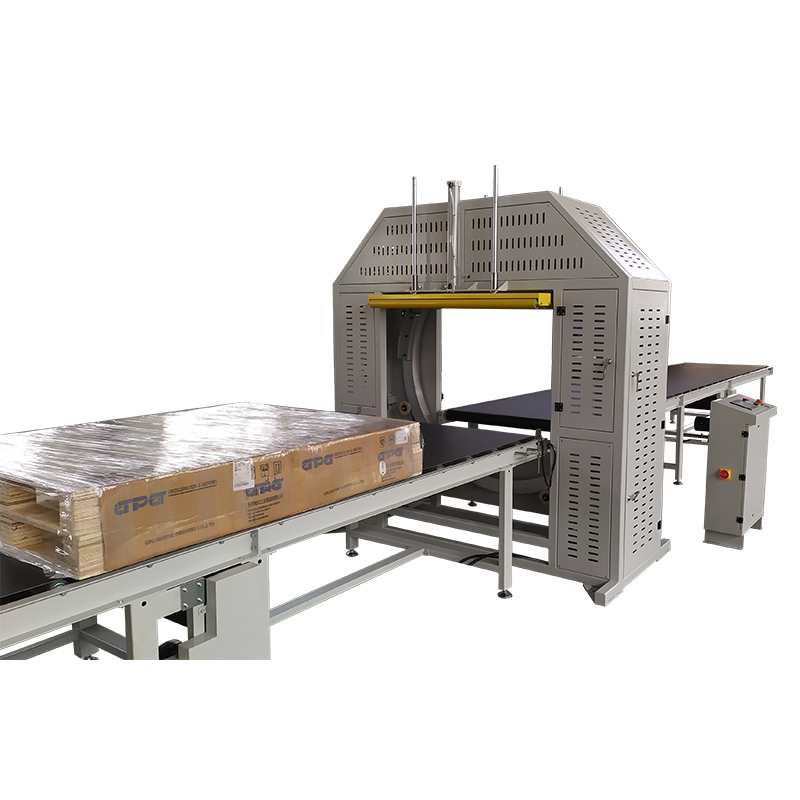 UCR-S1600 Orbital Stretch Wrapper Horizontal Online Fully Automatic Pallet Wrapping Machine