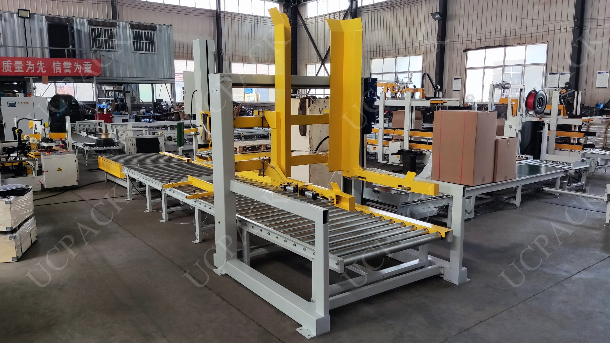 UPD-1200 Pallet Dispenser Pallet Stacker Destacker Pallet Magazine