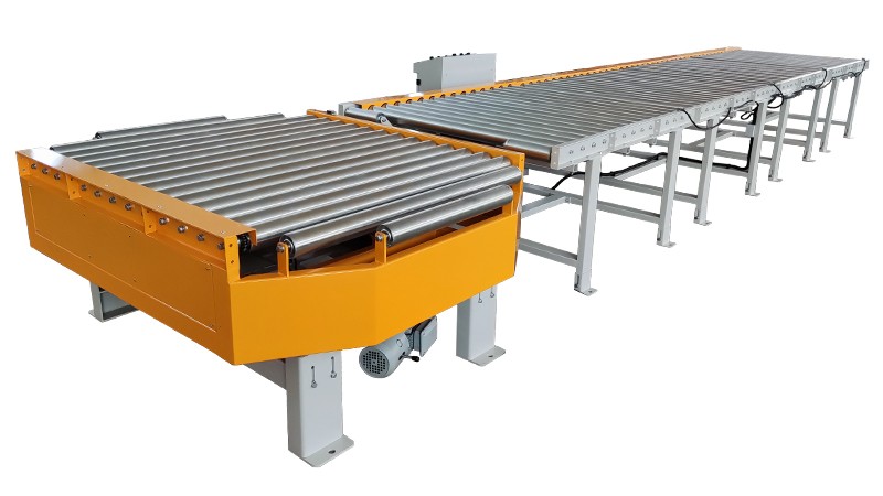 URTC-90 Driven Roller Rotating Turntable Conveyor