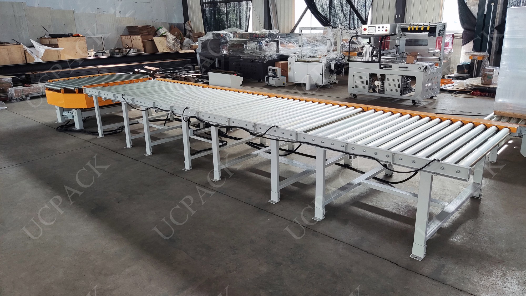 URTC-90 Driven Roller Rotating Turntable Conveyor