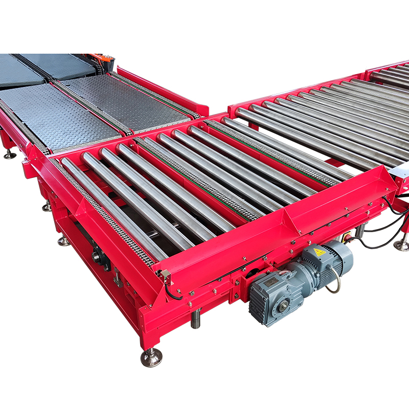 URTS-900 Right Angle Pop Up Roller Transfer Conveyor