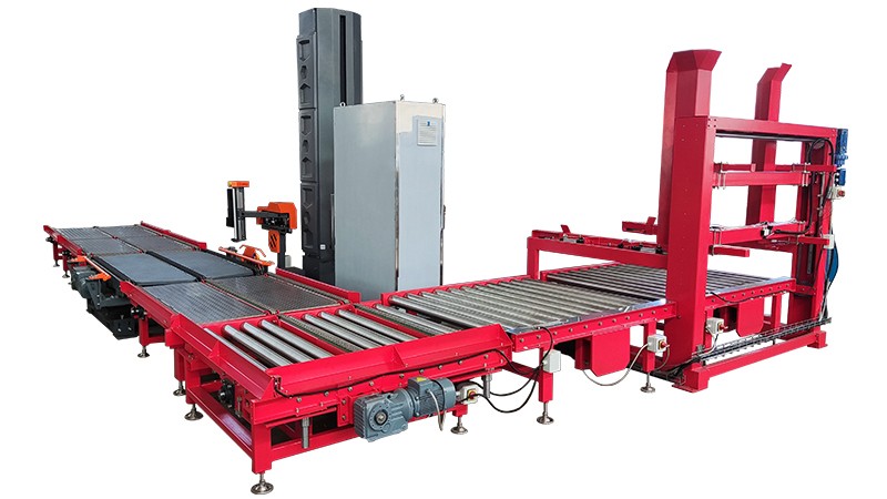 URTS-900 Right Angle Pop Up Roller Transfer Conveyor