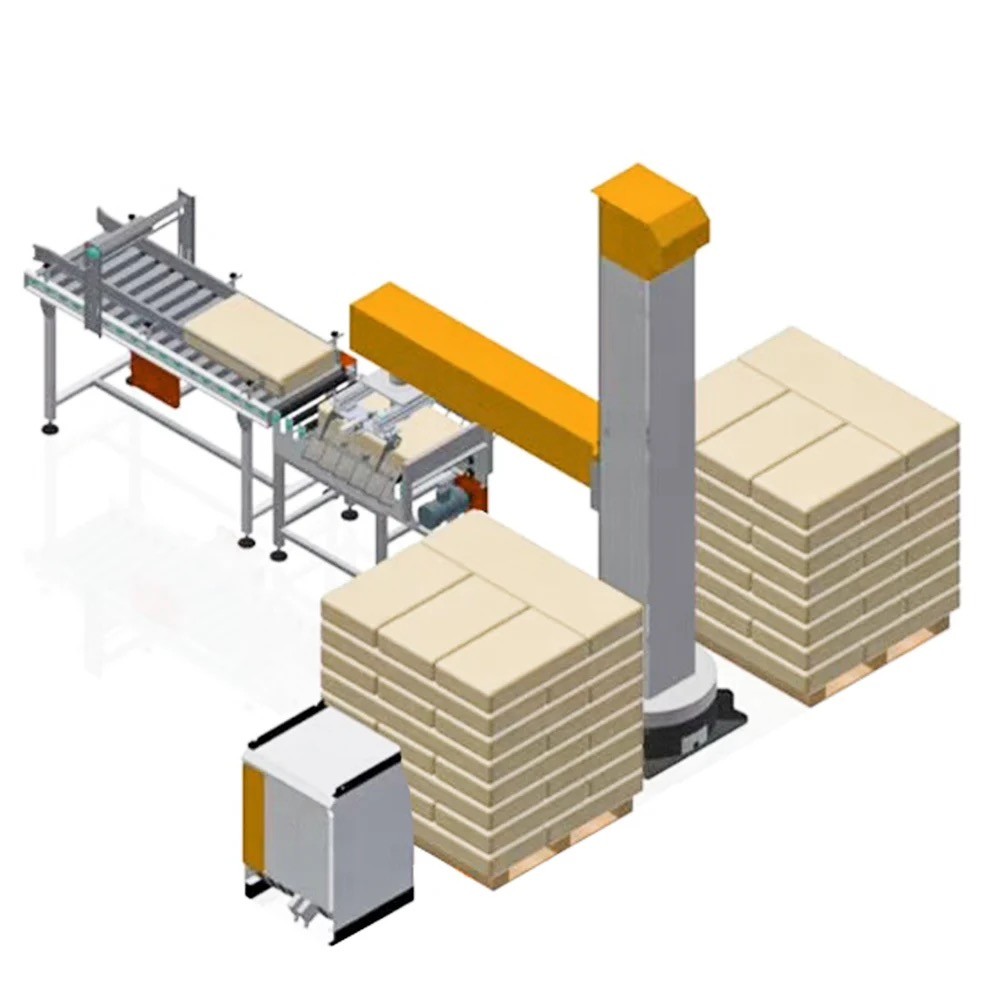 automatic palletizing machine robot palletising system for bag box